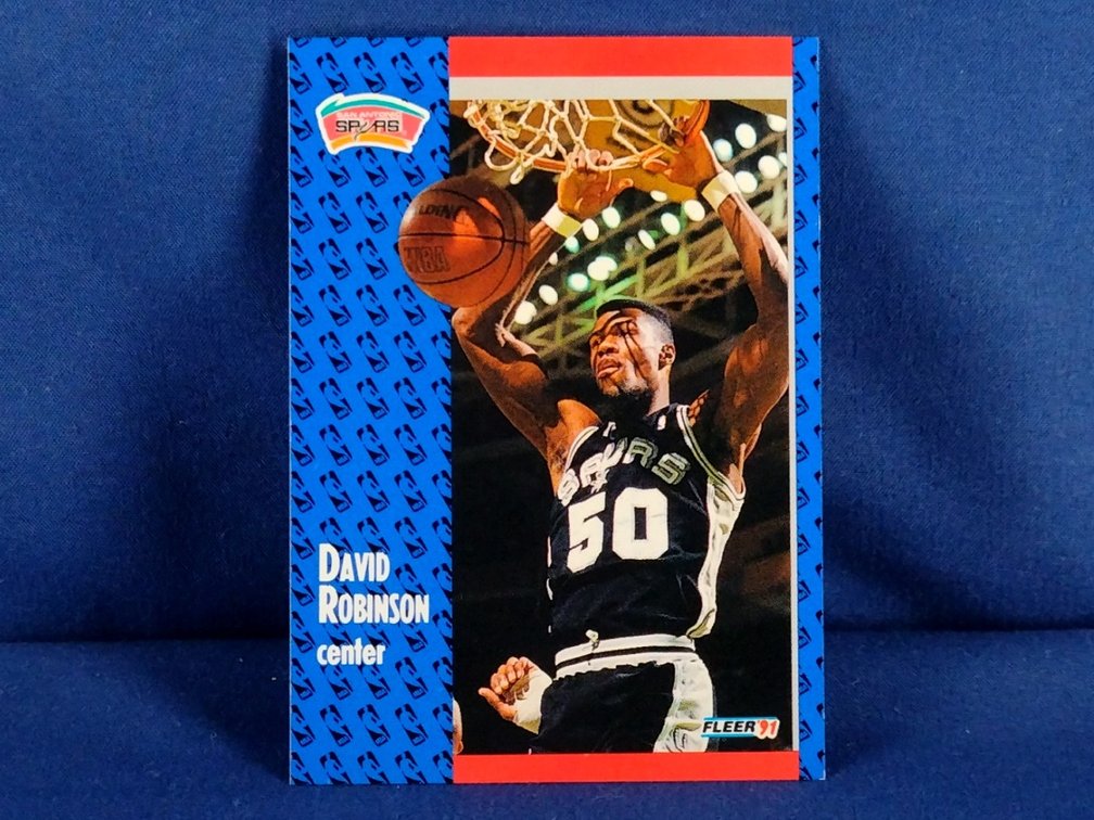 1991/92 Tonys Pizza #S-16 David Robinson HOF