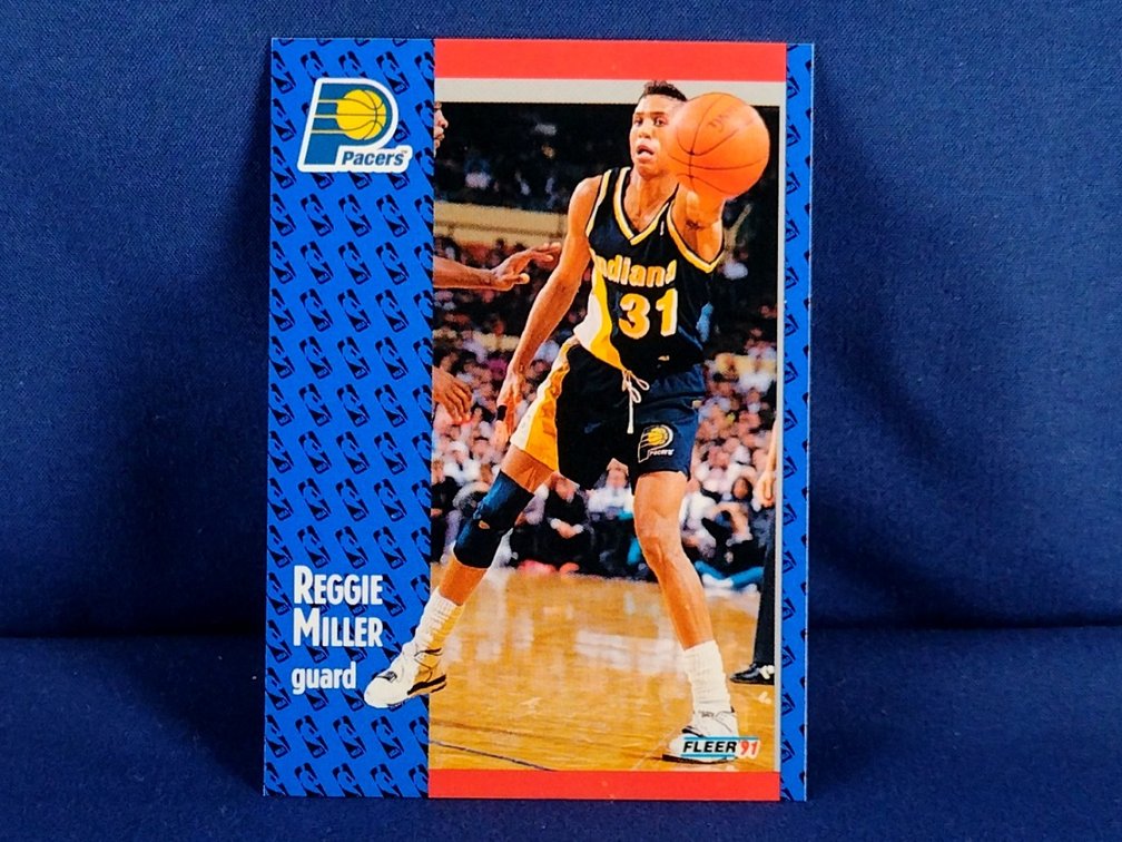 1991/92 Tonys Pizza #S-19 Reggie Miller HOF