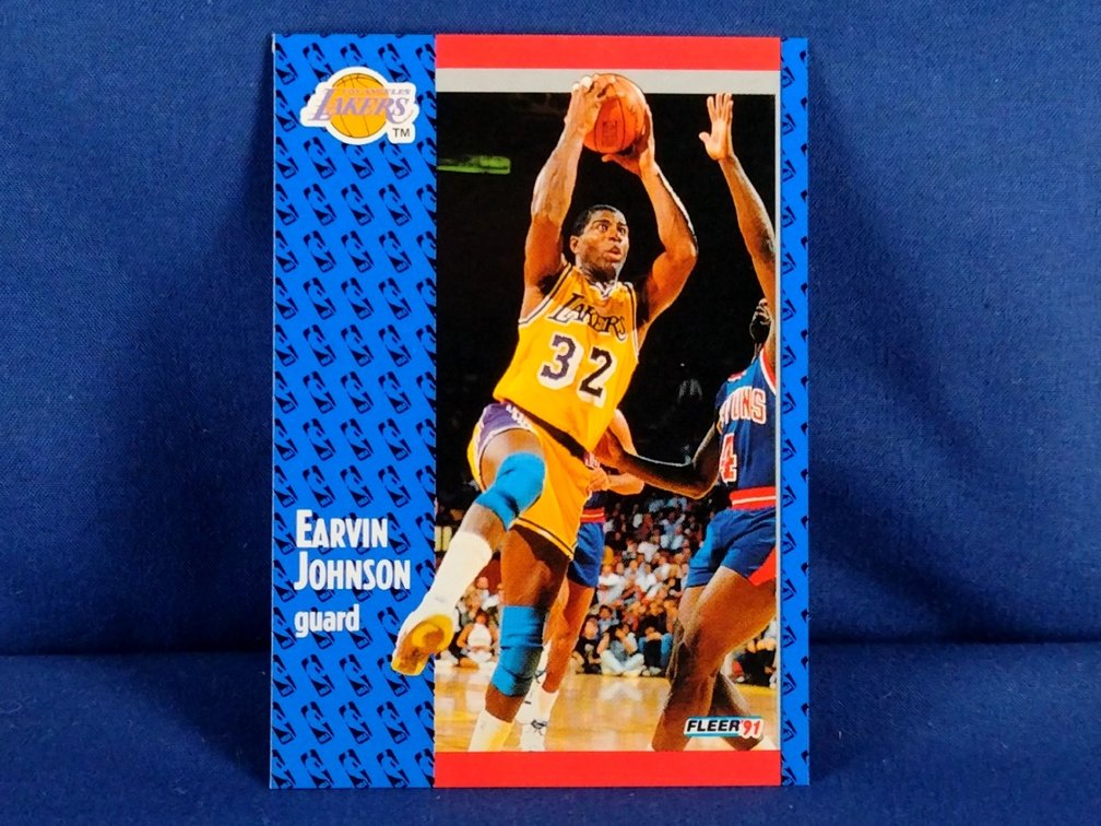 1991/92 Tonys Pizza #S-52 Earvin Johnson HOF