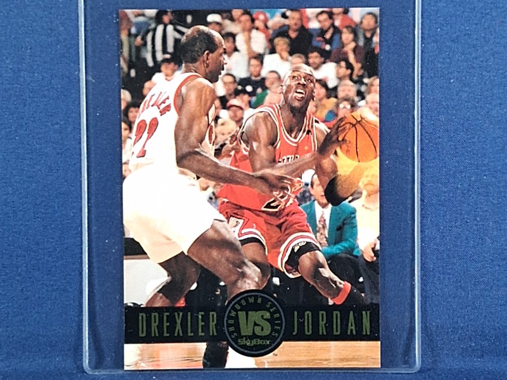 1993/94 Skybox Showdown #SS11 Drexler VS