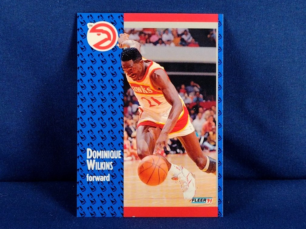 1991/92 Tonys Pizza #S-114 Dominique Wilkins HOF