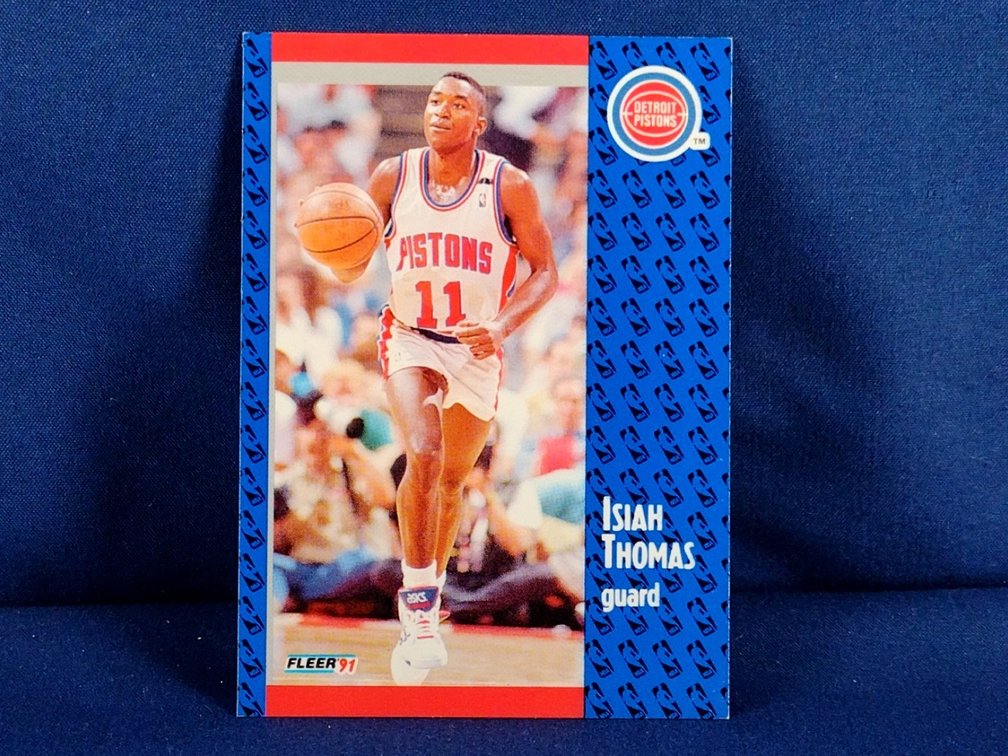 1991/92 Tonys Pizza #S-51 Isiah Thomas HOF