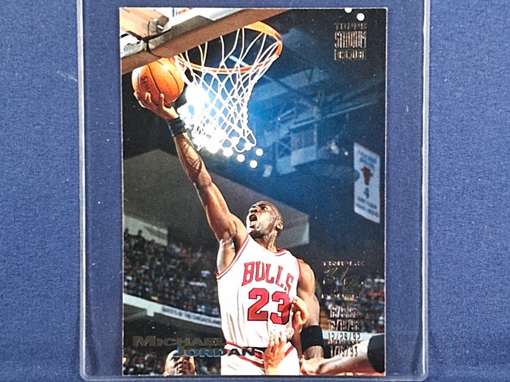 1993/94 Stadium Club #1 Michael Jordan HOF