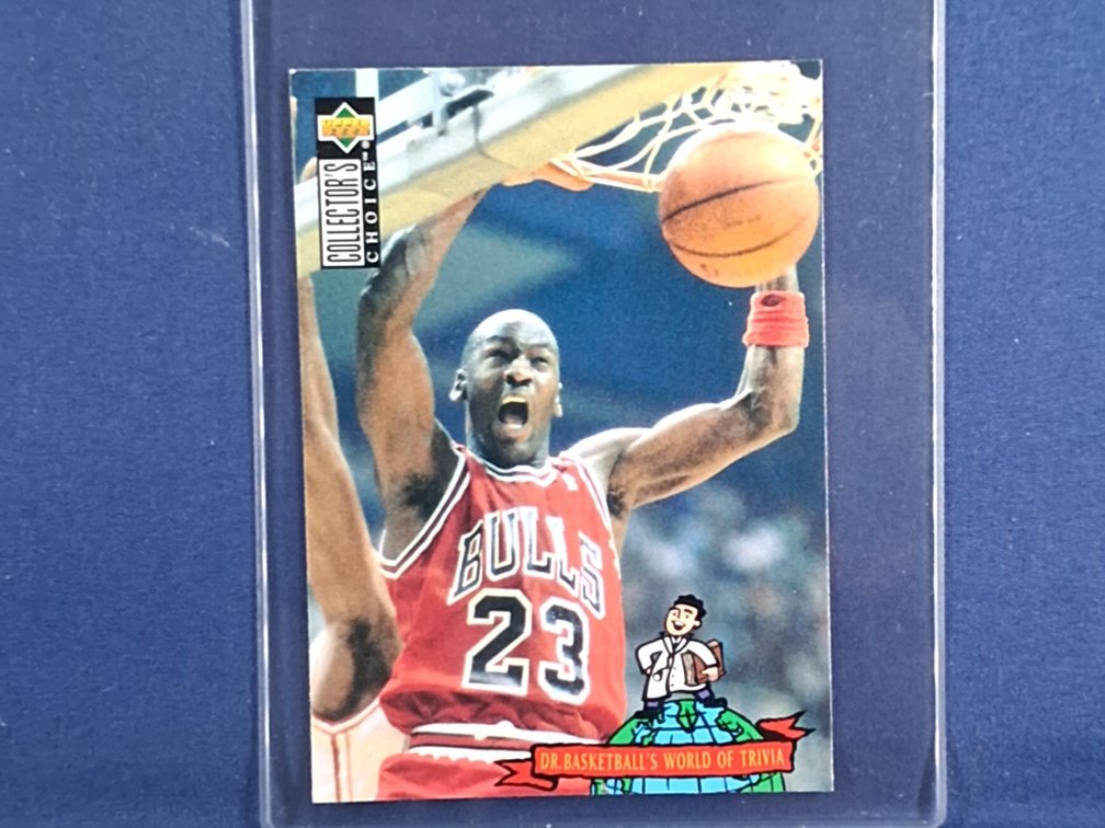1994/95 Collectors CHoice #402 Michael Jordan HOF