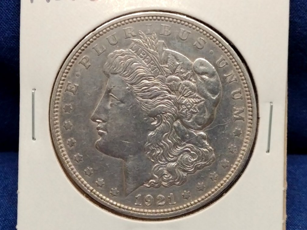 1921 D Morgan Silver Dollar Coin