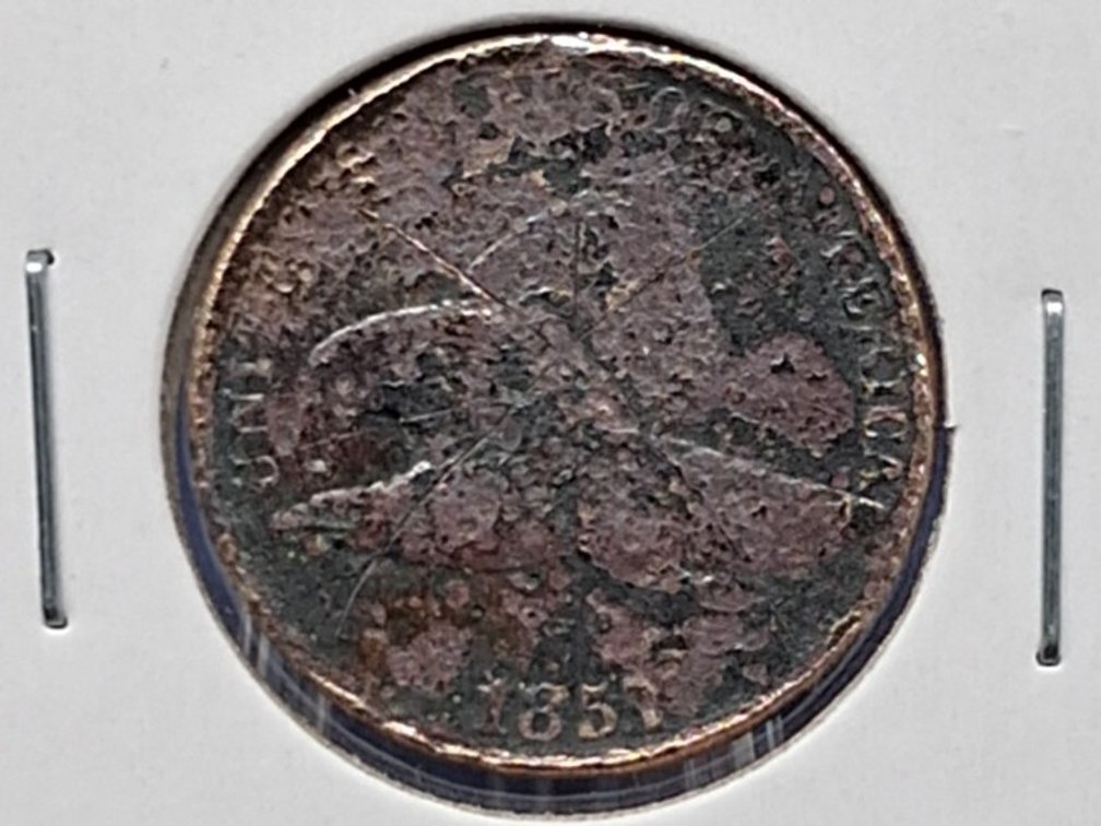 1857 Flying Eagle Penny Coin