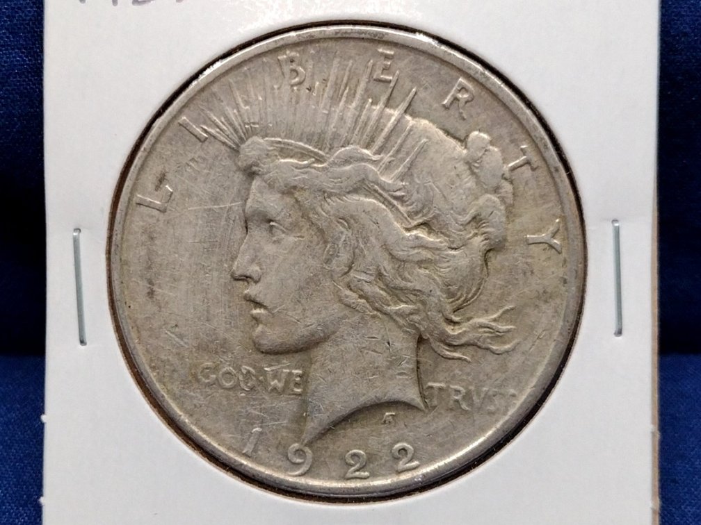 1922 Peace Dollar Coin