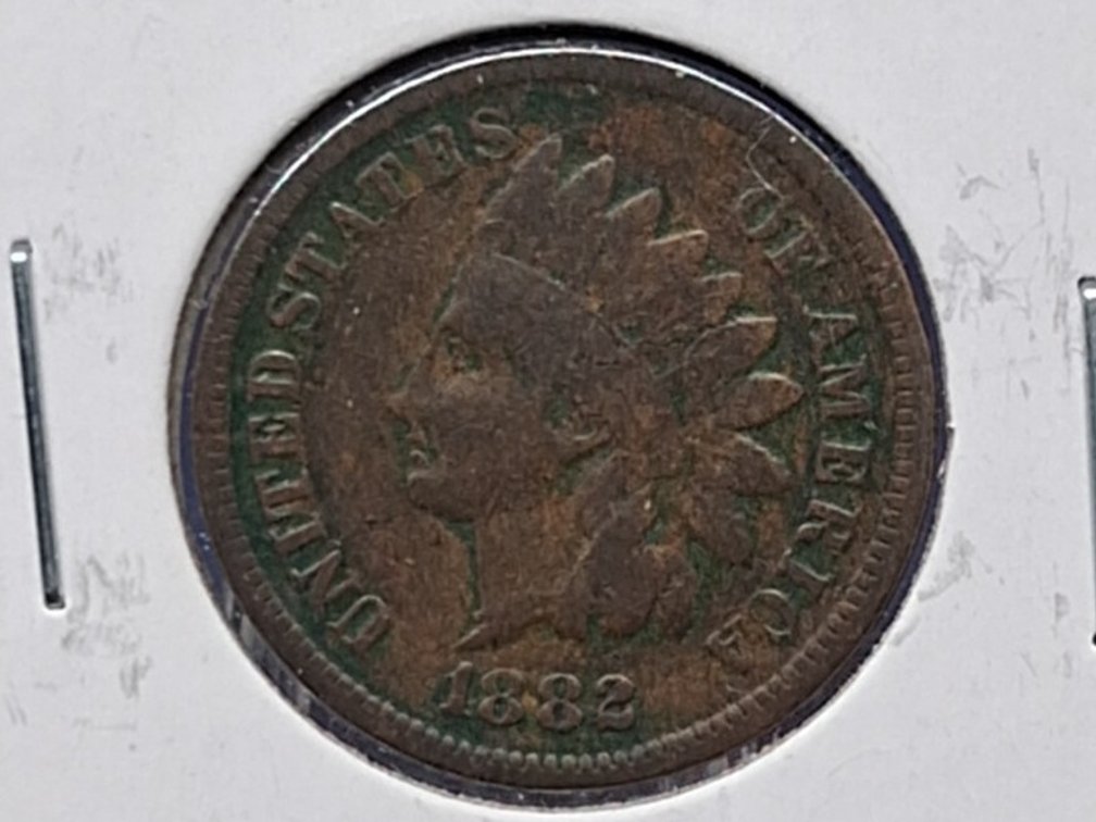 1882 Indian Head Penny Coin