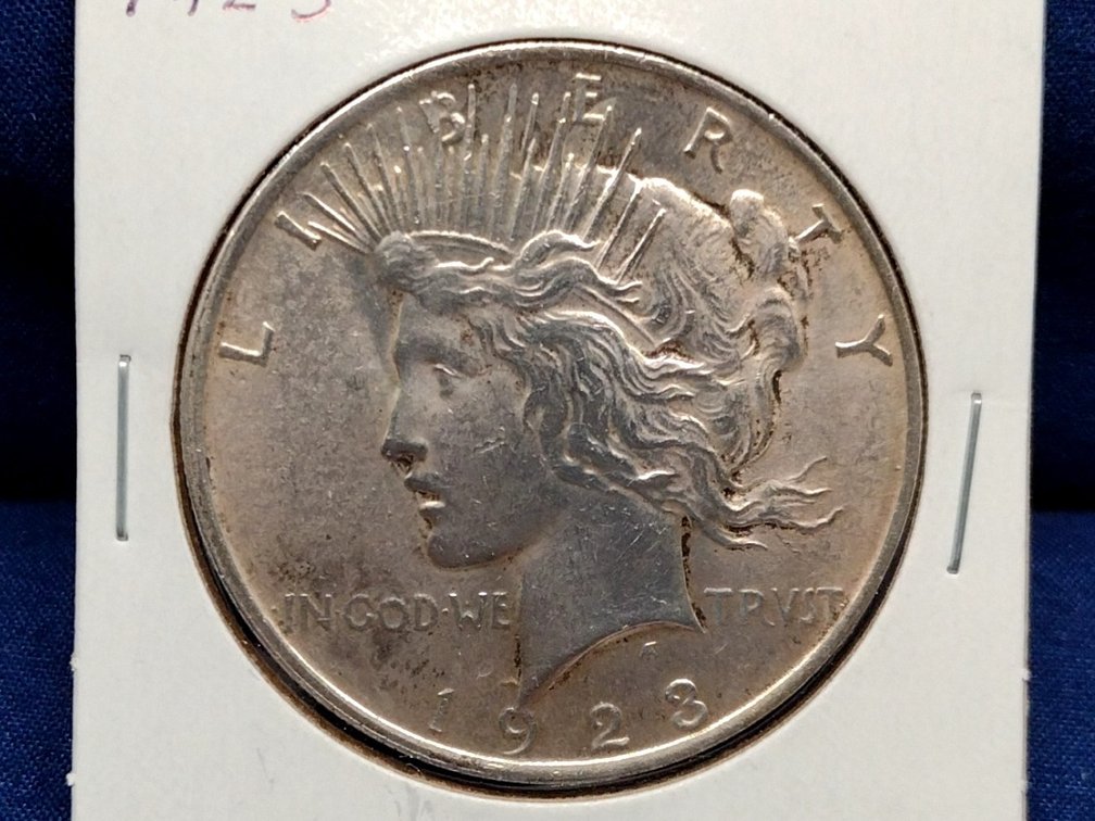 1923 Peace Dollar Coin