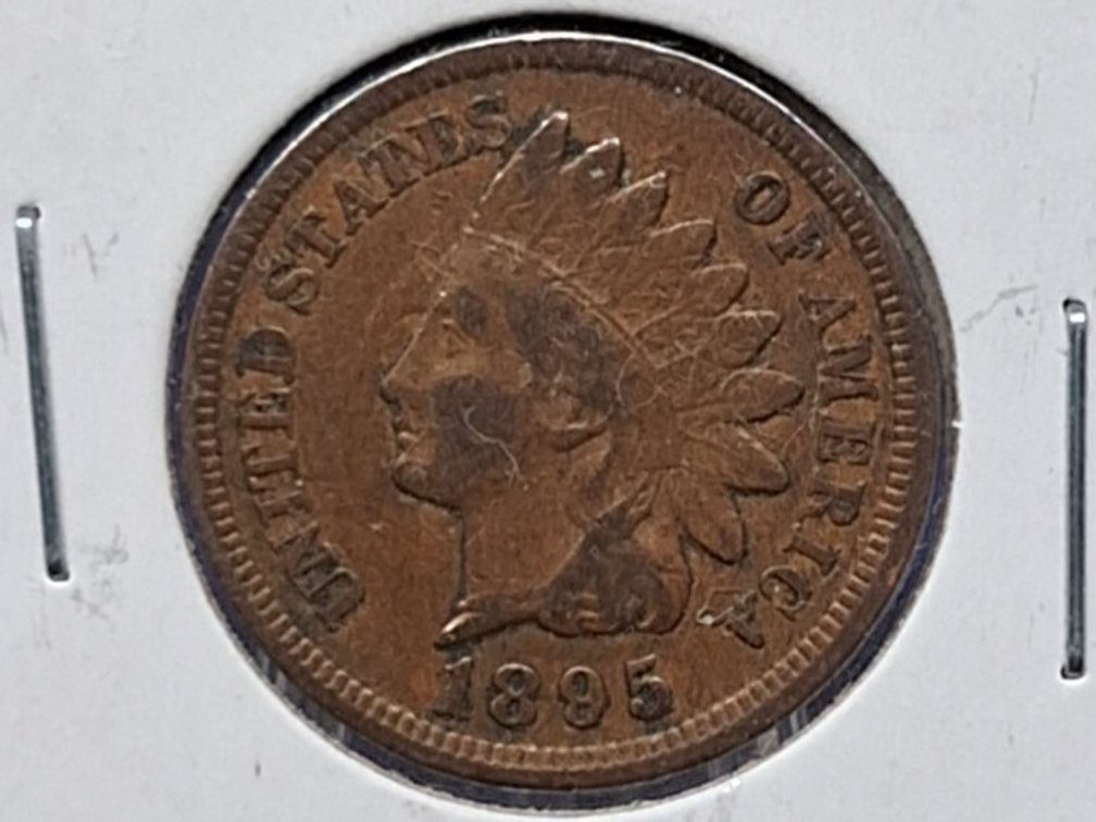 1895 Indian Head Penny Coin