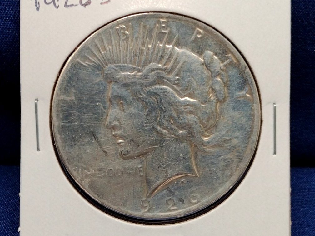 1926 S Peace Dollar Coin