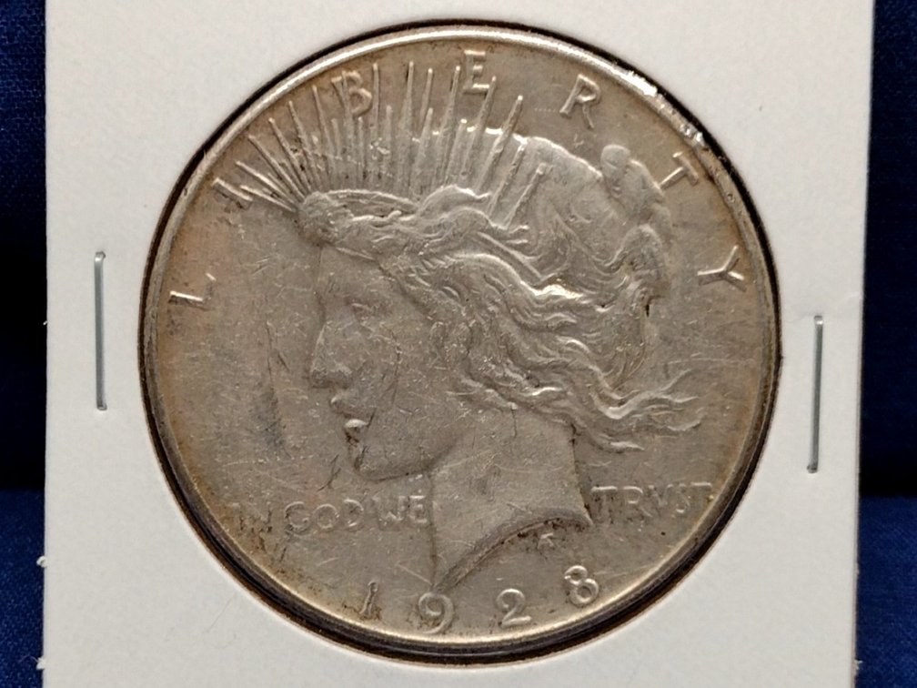 1928 S Peace Dollar Coin