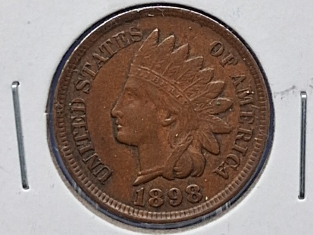 1898 Indian Head Penny Coin