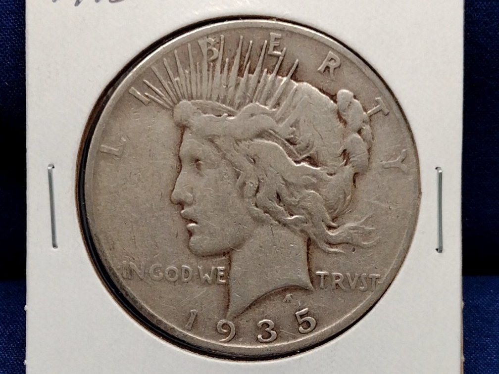 1935 S Peace Dollar Coin