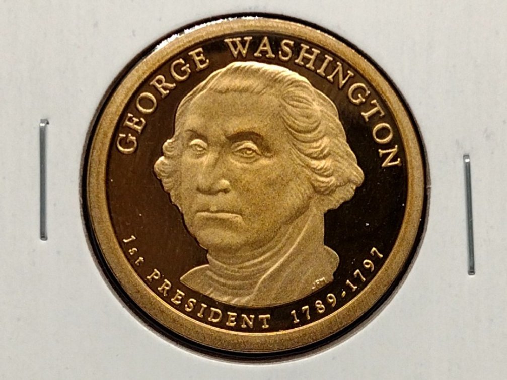 2007 S Proof Presidential Dollar Coin