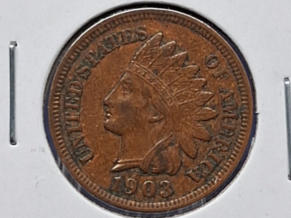 1903 Indian Head Penny Coin