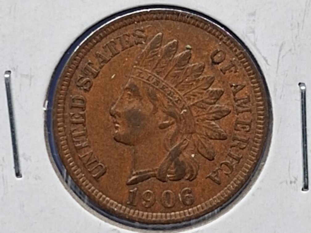1906 Indian Head Penny Coin