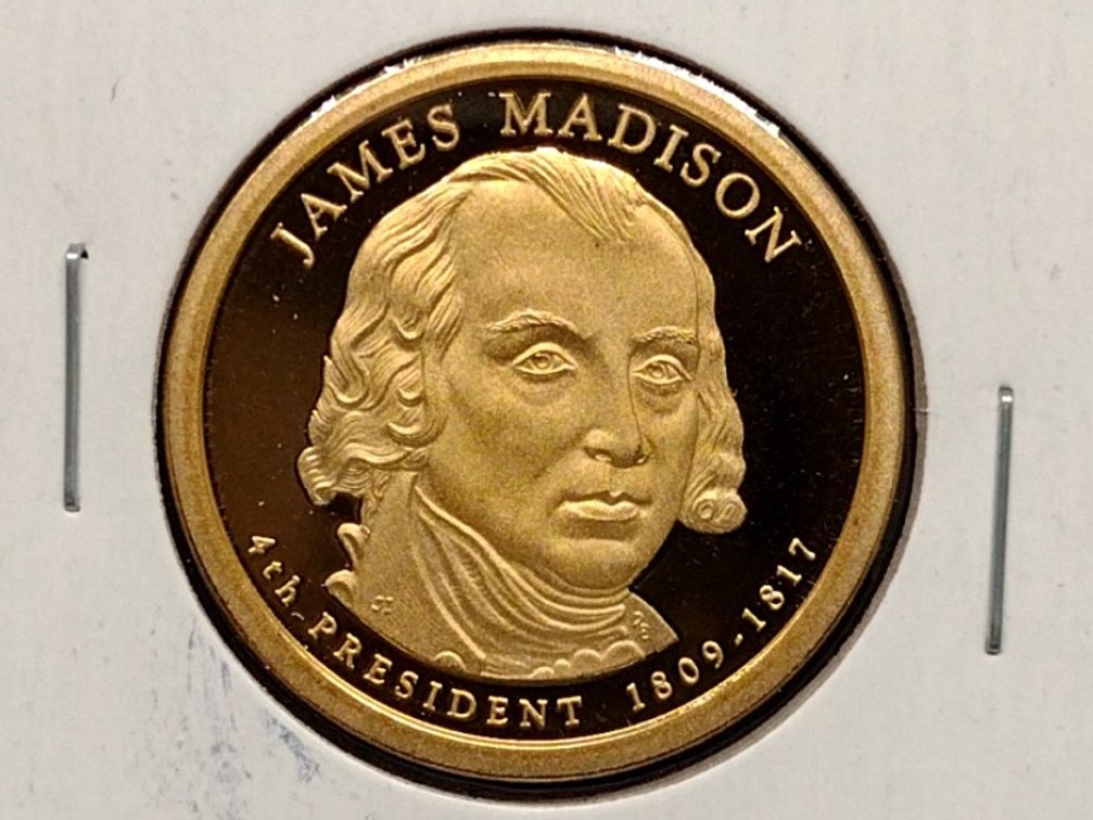 2007 S Proof Presidential Dollar Coin