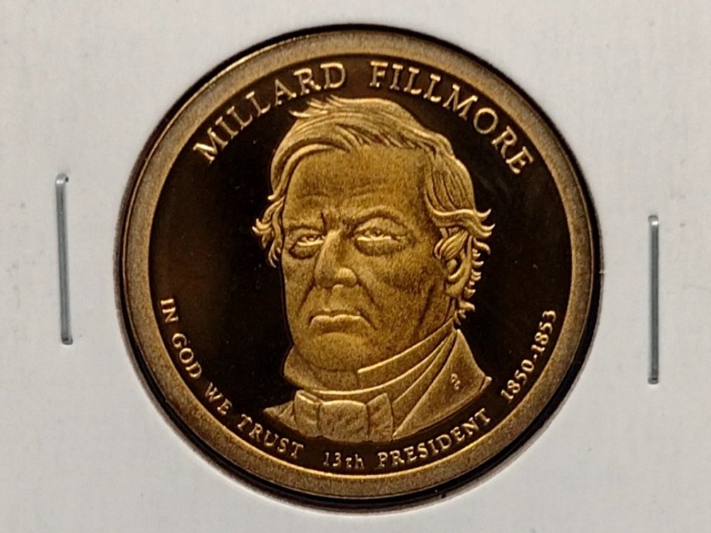 2010 S Proof Presidential Dollar Coin
