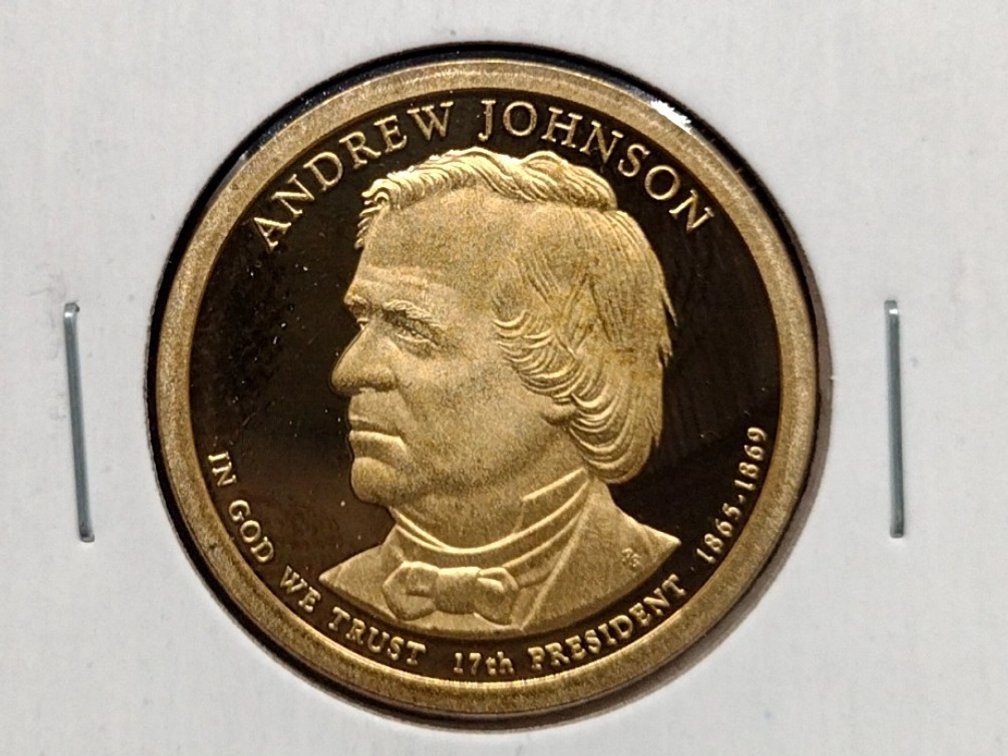 2010 S Proof Presidential Dollar Coin