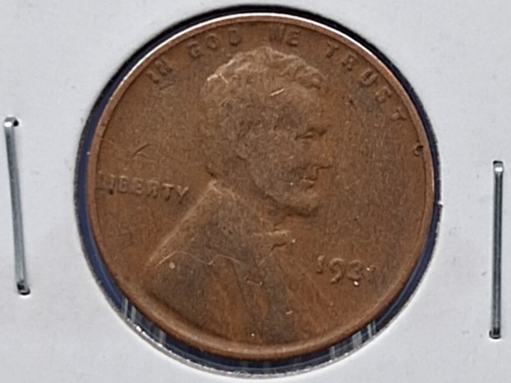 1931 PD Lincoln Wheat Penny Coins