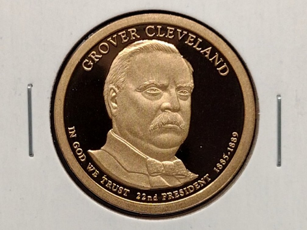 2012 S Proof Presidential Dollar Coin