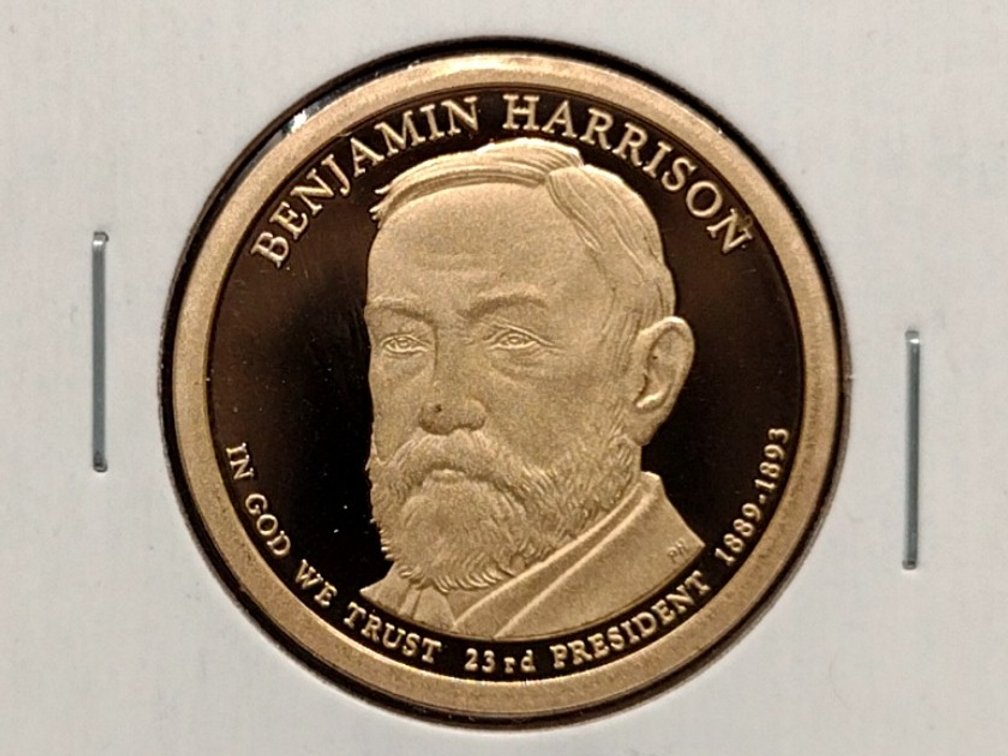 2012 S Proof Presidential Dollar Coin