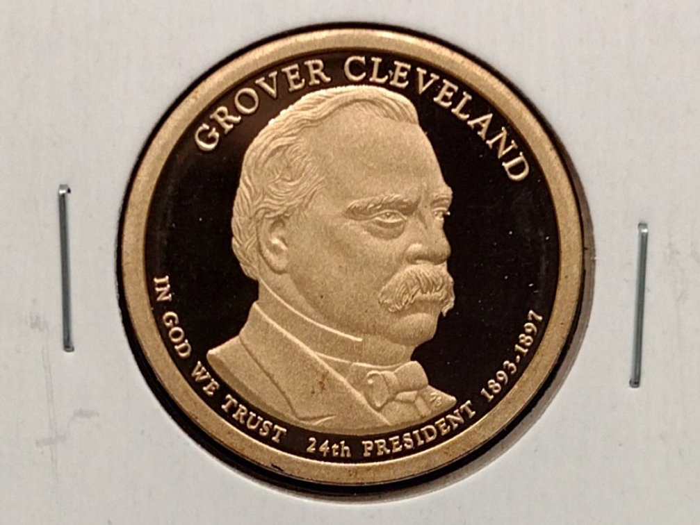2012 S Proof Presidential Dollar Coin