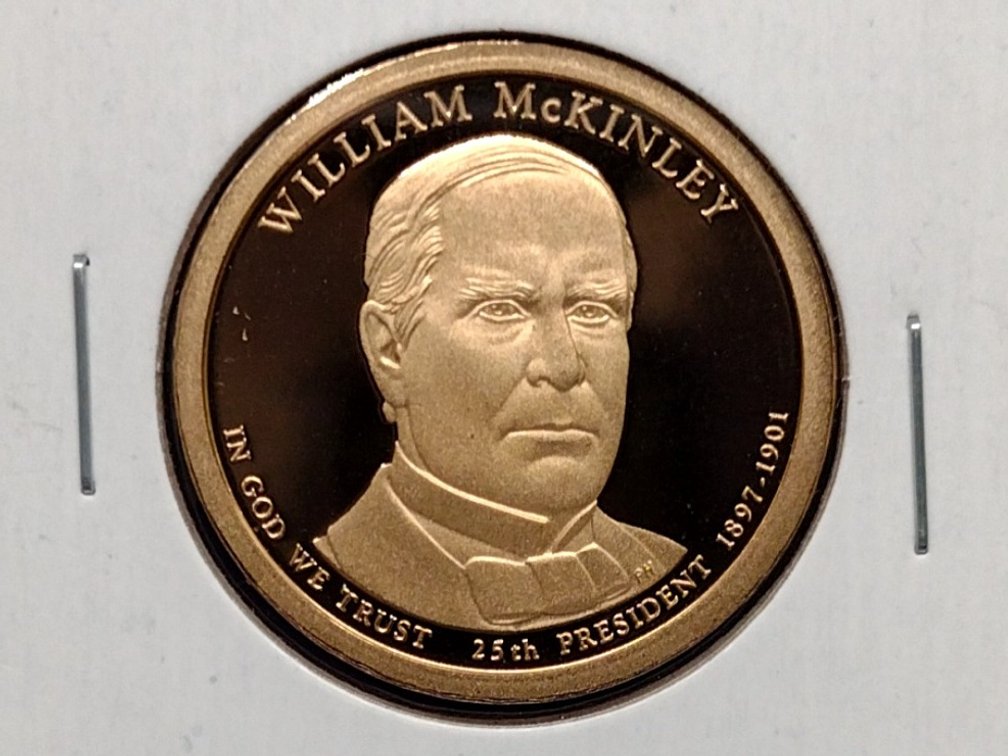 2013 S Proof Presidential Dollar Coin