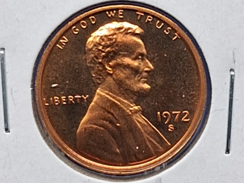 1972, '73, '74 S Proof Lincoln Memorial Penny