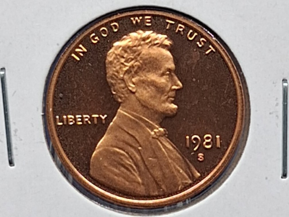 1981, '82, '83 S Proof Lincoln Memorial Penny