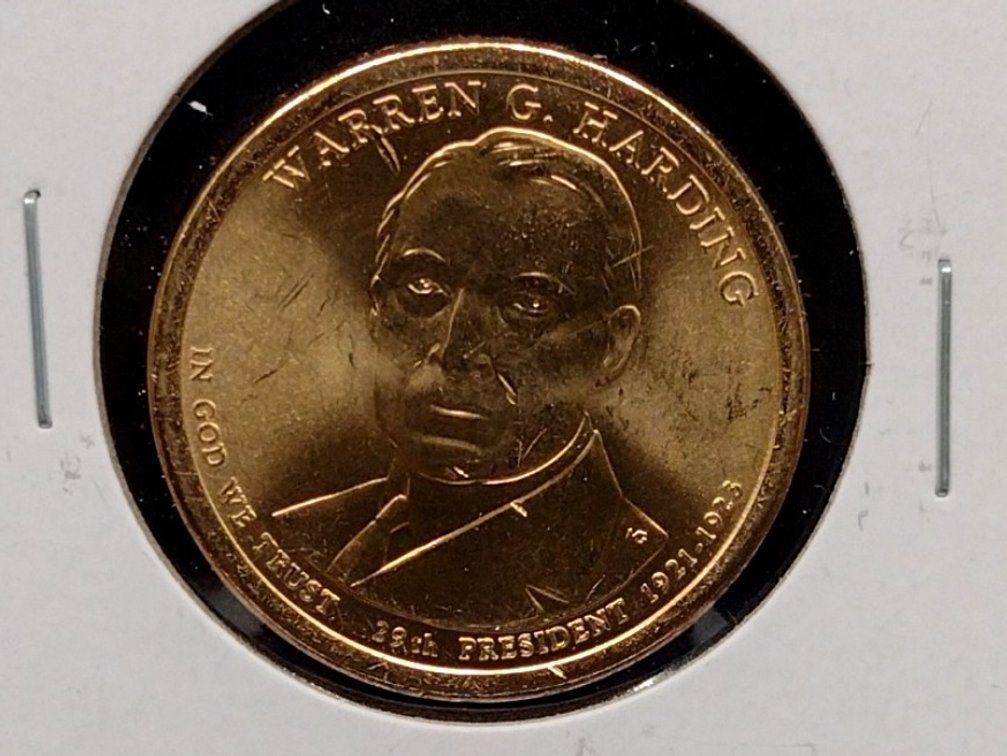 2014 PD BU Presidential Dollar Coins