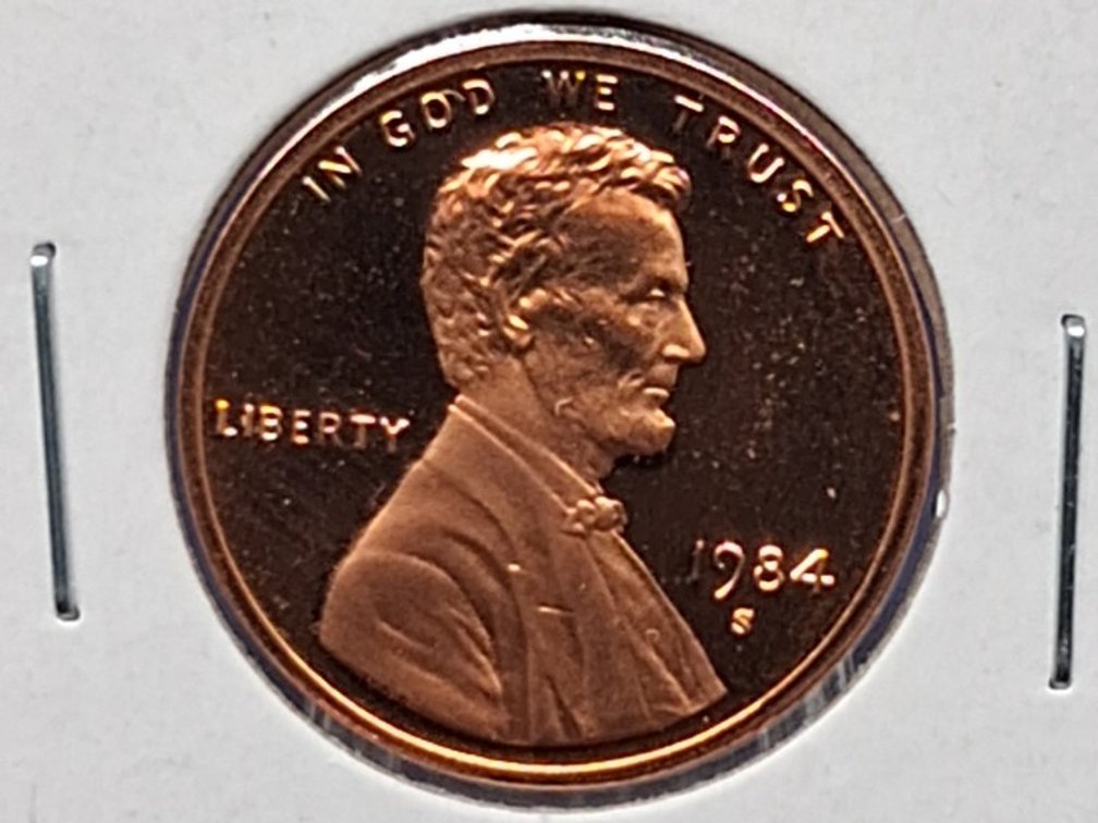1984, '85, '86 S Proof Lincoln Memorial Penny