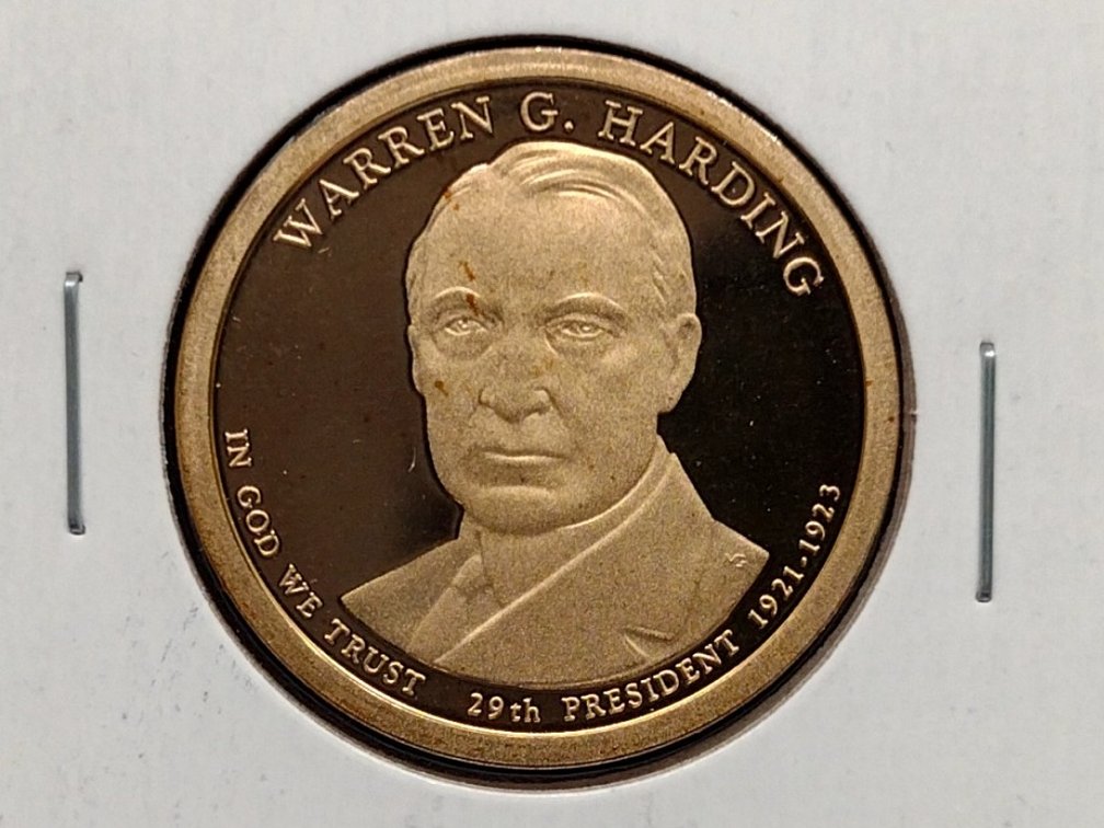 2014 S Proof Presidential Dollar Coins