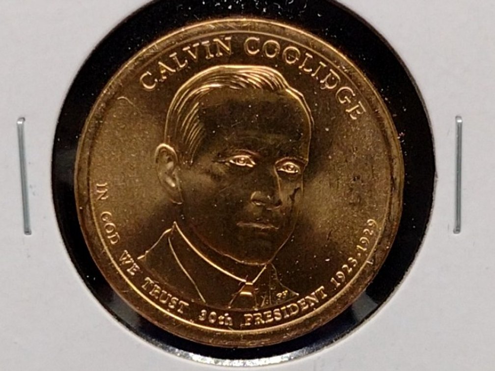2014 PD BU Presidential Dollar Coins