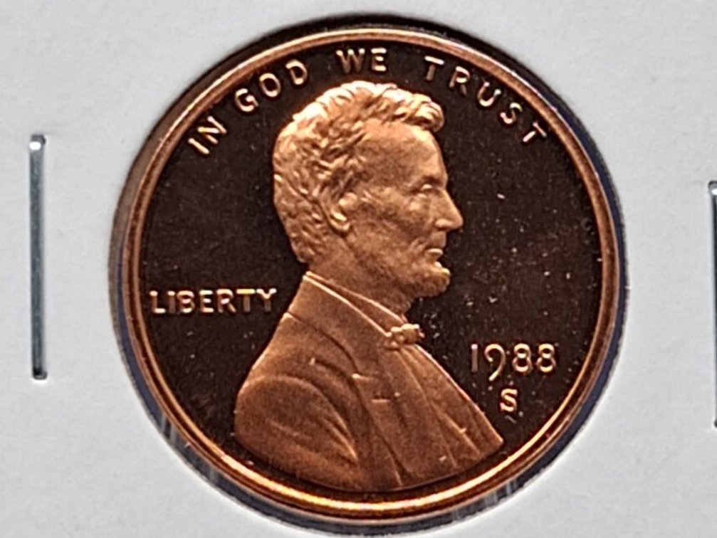 1988, '89, '90 S Proof Lincoln Memorial Penny