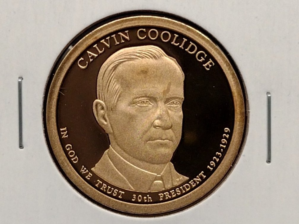 2014 S Proof Presidential Dollar Coin