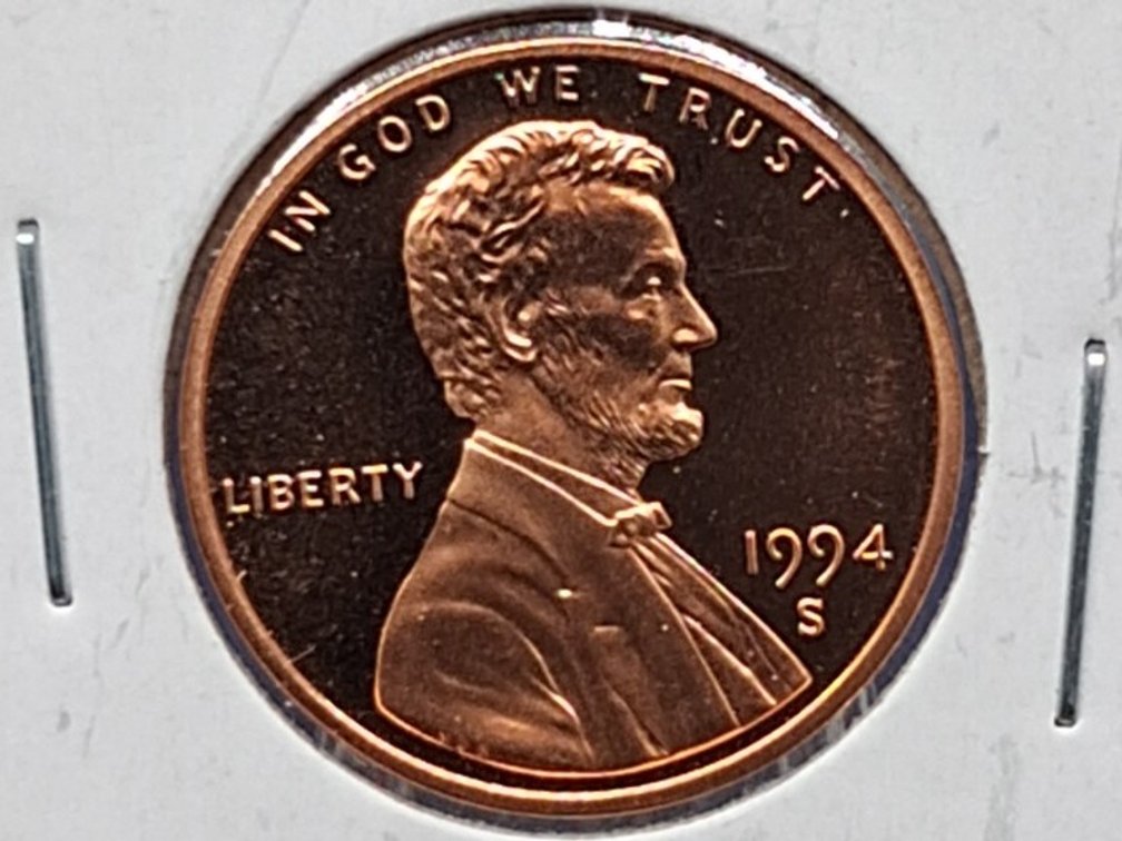 1994, '95, '96 S Proof Lincoln Memorial Penny