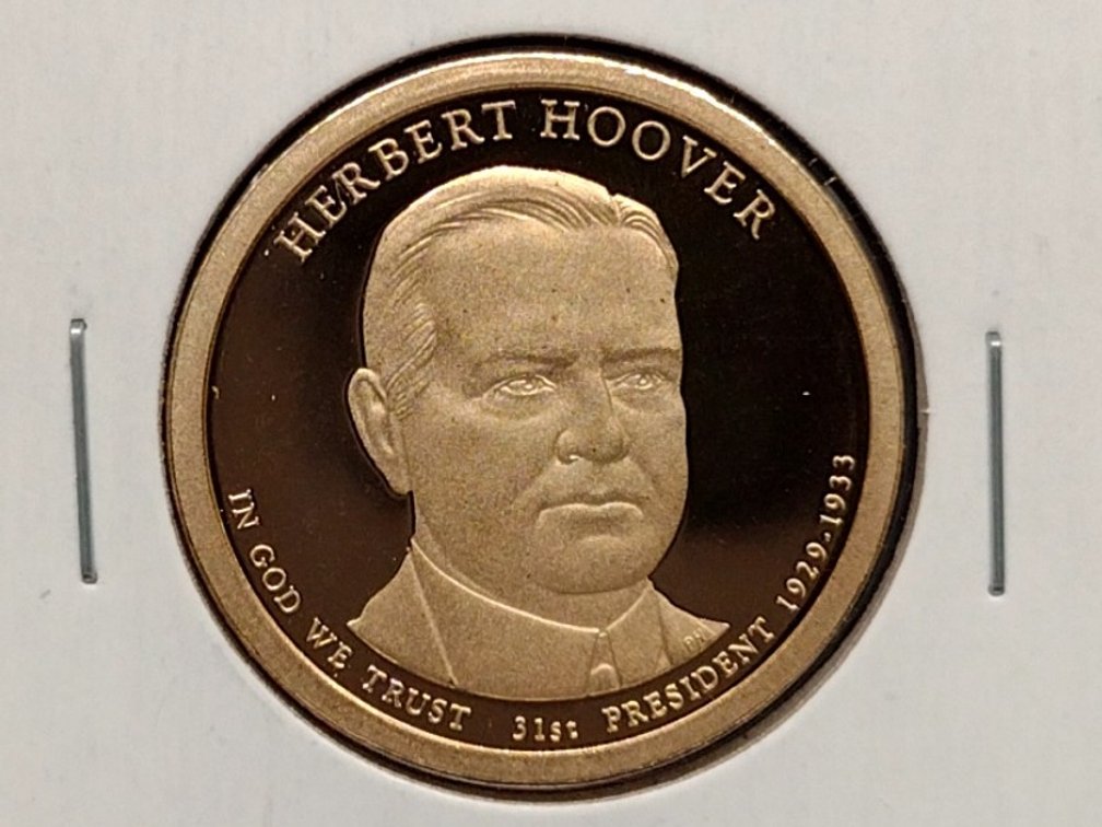 2014 S Proof Presidential Dollar Coin
