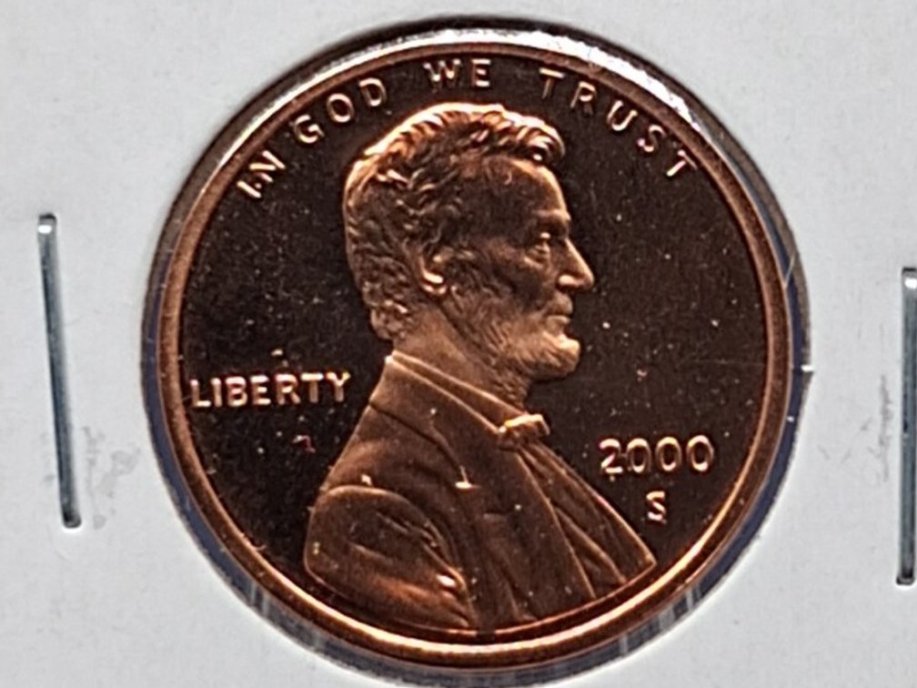 2000, '01, '02 S Proof Lincoln Memorial Penny