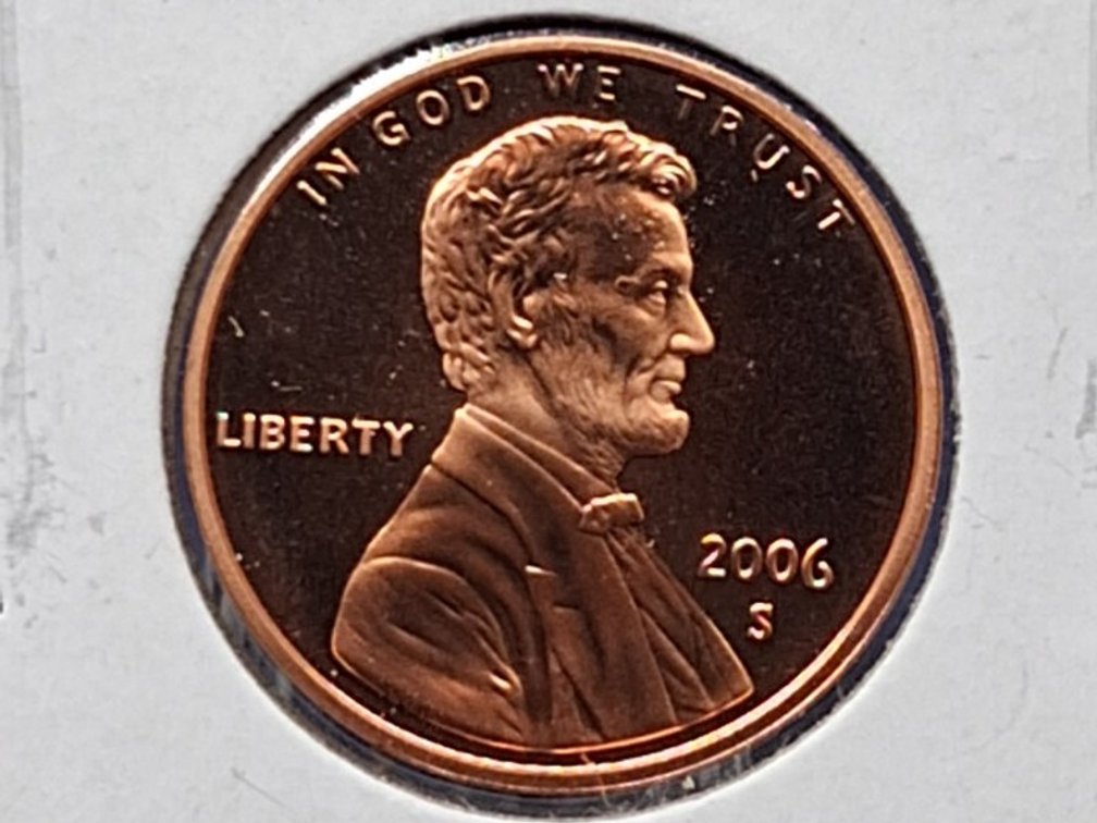 2006, '07, '08 S Proof Lincoln Memorial Penny