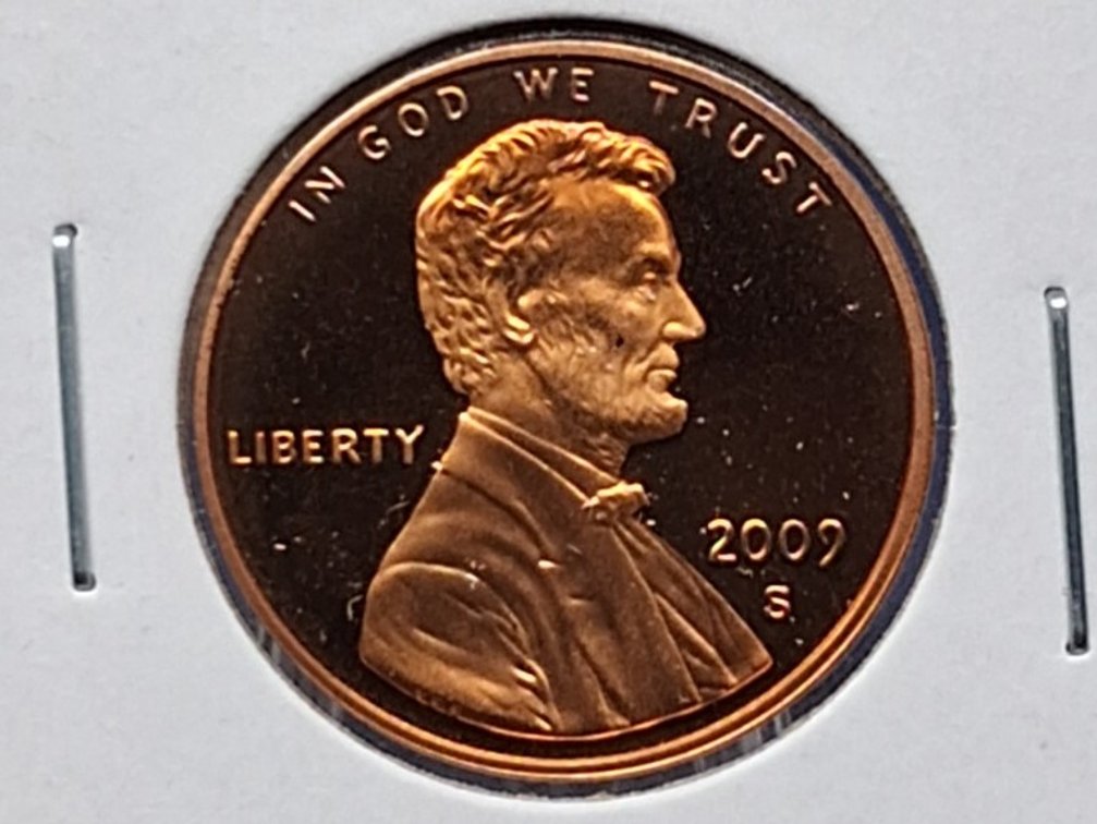 (4) 2009 S Proof Lincoln Memorial Penny Coins