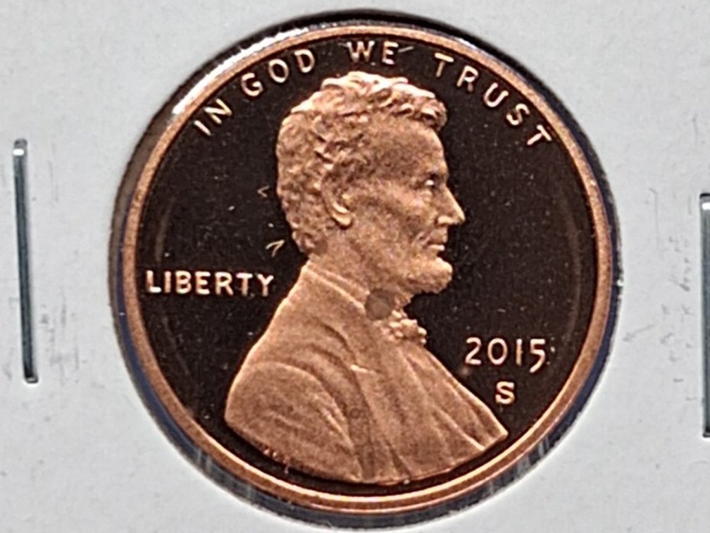2015, '16, '17, '18 S Proof Lincoln Memorial