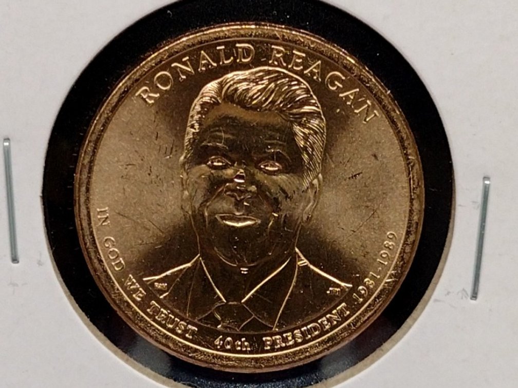 2016 PD BU Presidential Dollar Coins