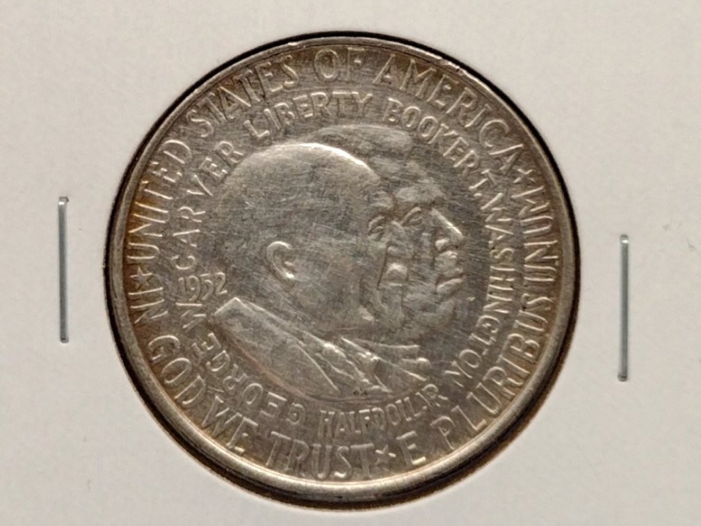 1952 Washington Carver Half Dollar Commemorative