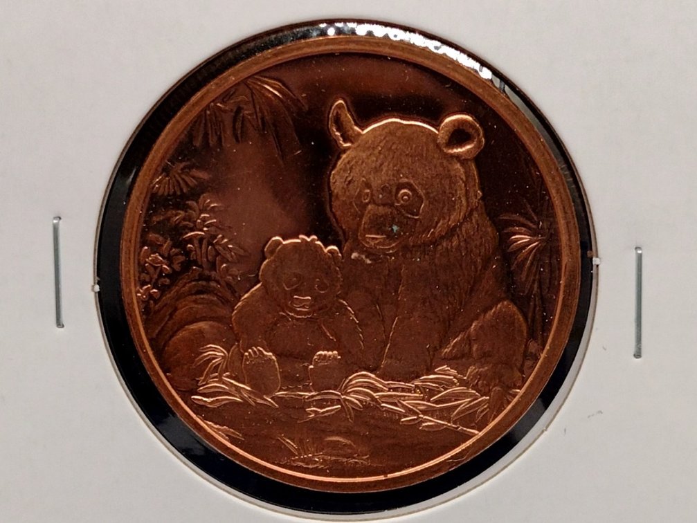 1 oz. .999 Copper Round