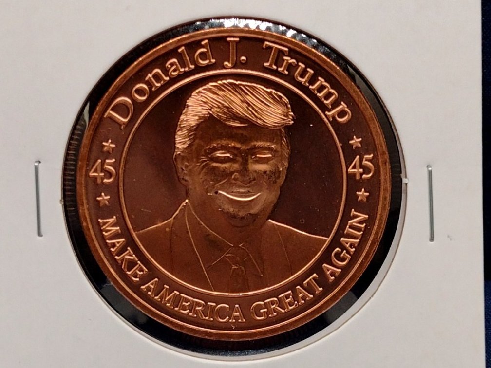 1 oz. .999 Copper Round