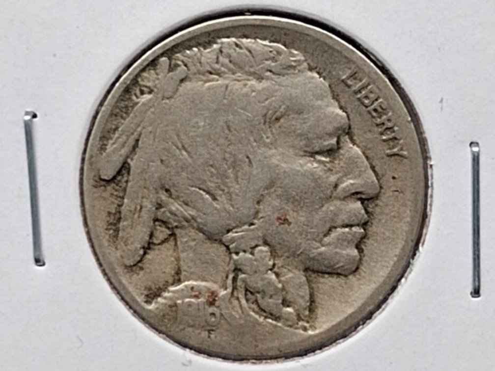 1916 PDS Buffalo Nickel Coins