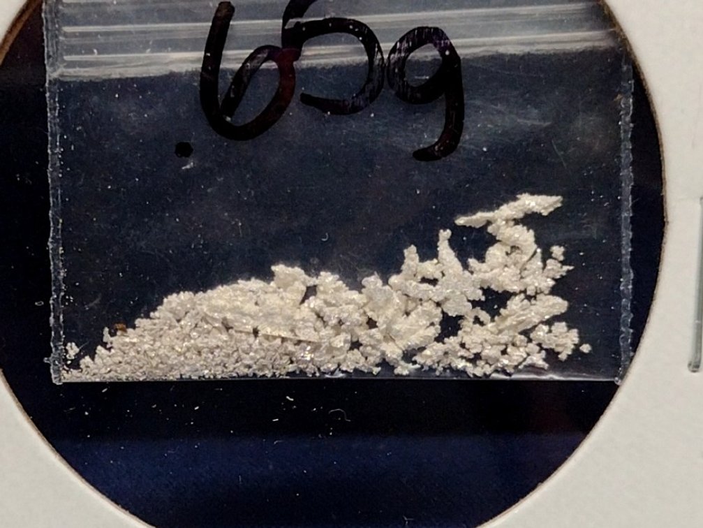 .65 grams silver flake