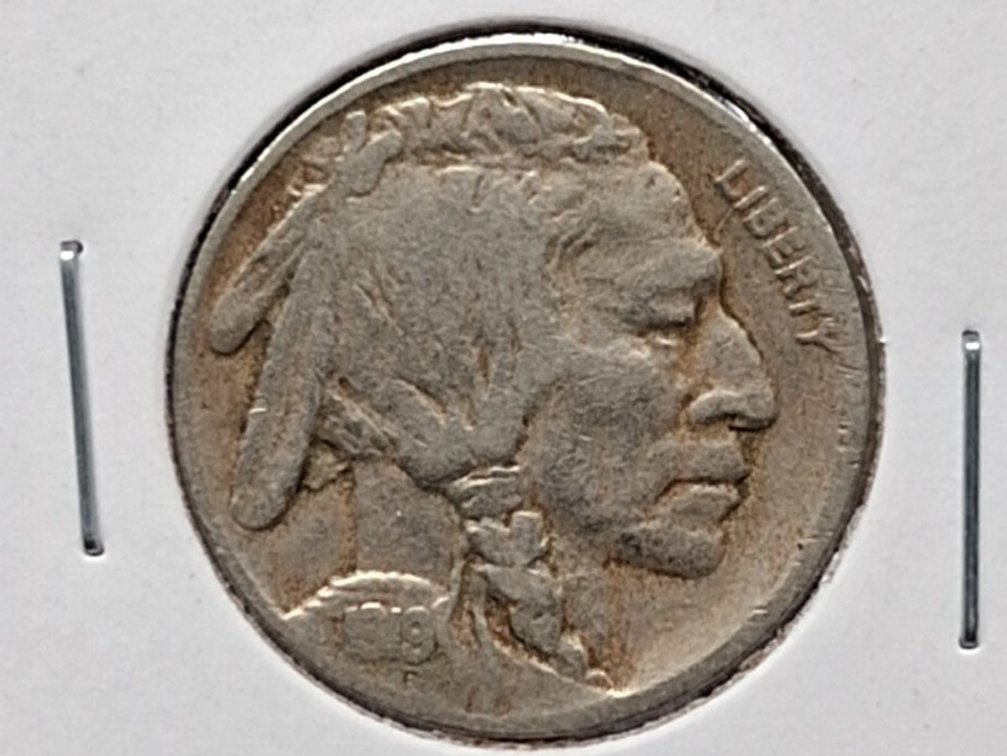 1919 PDS Buffalo Nickel Coins